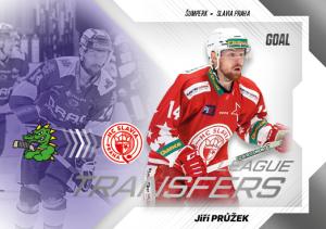 Průžek Jiří 23-24 GOAL Cards Chance liga League Transfers #LT-18