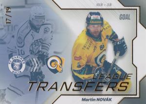 Novák Martin 23-24 GOAL Cards Chance liga League Transfers Parallel #LT-2