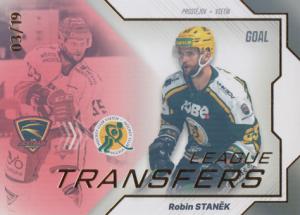 Staněk Robin 23-24 GOAL Cards Chance liga League Transfers Parallel #LT-4