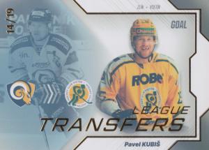 Kubiš Pavel 23-24 GOAL Cards Chance liga League Transfers Parallel #LT-5