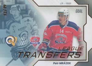 Mrázek Petr 23-24 GOAL Cards Chance liga League Transfers Parallel #LT-9