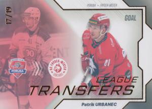 Urbanec Patrik 23-24 GOAL Cards Chance liga League Transfers Parallel #LT-15