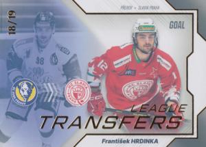 Hrdinka František 23-24 GOAL Cards Chance liga League Transfers Parallel #LT-17