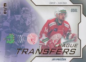 Průžek Jiří 23-24 GOAL Cards Chance liga League Transfers Parallel #LT-18