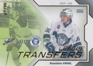 Vrhel Stanislav 23-24 GOAL Cards Chance liga League Transfers Parallel #LT-19