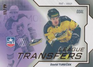 Tureček David 23-24 GOAL Cards Chance liga League Transfers Parallel #LT-21