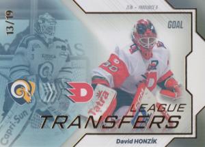 Honzík David 23-24 GOAL Cards Chance liga League Transfers Parallel #LT-22