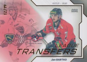 Bartko Jan 23-24 GOAL Cards Chance liga League Transfers Parallel #LT-24