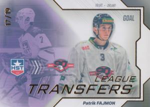 Fajmon Patrik 23-24 GOAL Cards Chance liga League Transfers Parallel #LT-25