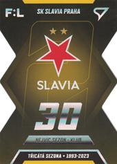 Slavia Praha 22-23 Fortuna Liga Třicátá sezona F:L #TS-02