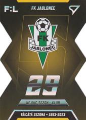 Jablonec 22-23 Fortuna Liga Třicátá sezona F:L #TS-05