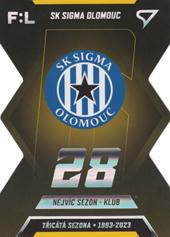 Olomouc 22-23 Fortuna Liga Třicátá sezona F:L #TS-06