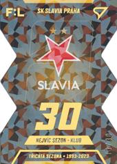 Slavia Praha 22-23 Fortuna Liga Třicátá sezona F:L Limited #TS-02