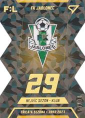Jablonec 22-23 Fortuna Liga Třicátá sezona F:L Limited #TS-05