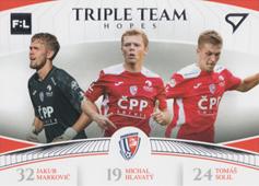 Markovič Hlavatý Solil 22-23 Fortuna Liga Triple Team Hopes #TT-11