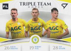 Urbanec Jukl Knapík 22-23 Fortuna Liga Triple Team Hopes #TT-15