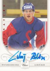 Rob Luboš 15-16 OFS Classic 88 let Budějovického hokeje Signature #MOT-17