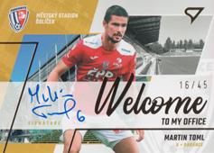 Toml Martin 22-23 Fortuna Liga Welcome to my Office Auto #WOS-MT