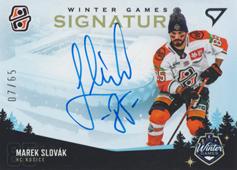 Slovák Marek 2023 Winter Games Signature Level 1 #WS1-SL