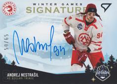 Nestrašil Andrej 2023 Winter Games Signature Level 1 #WS1-AN