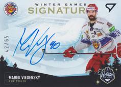 Viedenský Marek 2023 Winter Games Signature Level 1 #WS1-VI