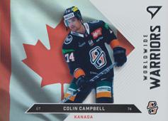 Campbell Colin 22-23 Tipos Extraliga Worldwide Warriors #WW-12
