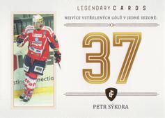 Sýkora Petr 2023 Legendary Cards Rekordy ELH Základní část #ZC-GS4